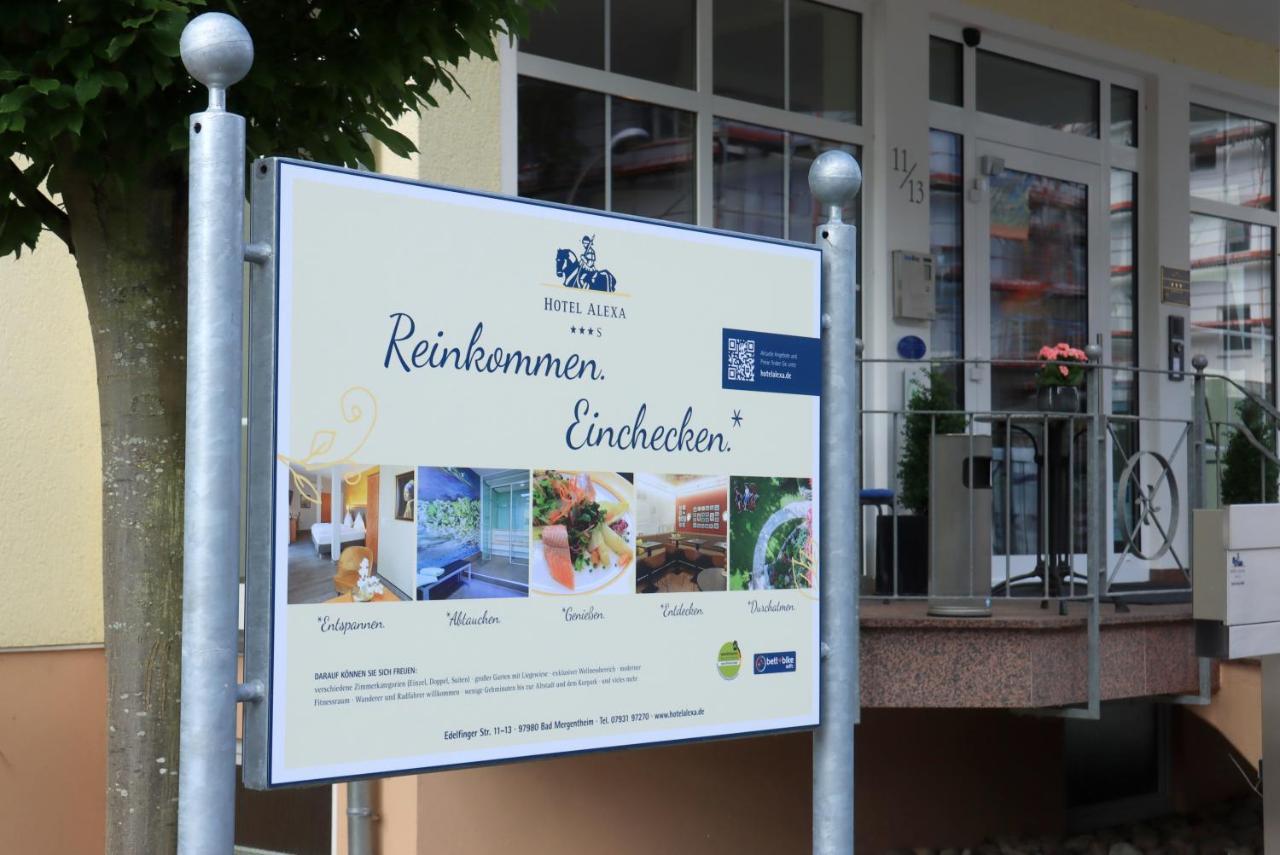 Hotel Alexa Bad Mergentheim Bagian luar foto